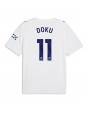 Muži Futbalové oblečenie Manchester City Jeremy Doku #11 2026-27 Krátky Rukáv - Tretina